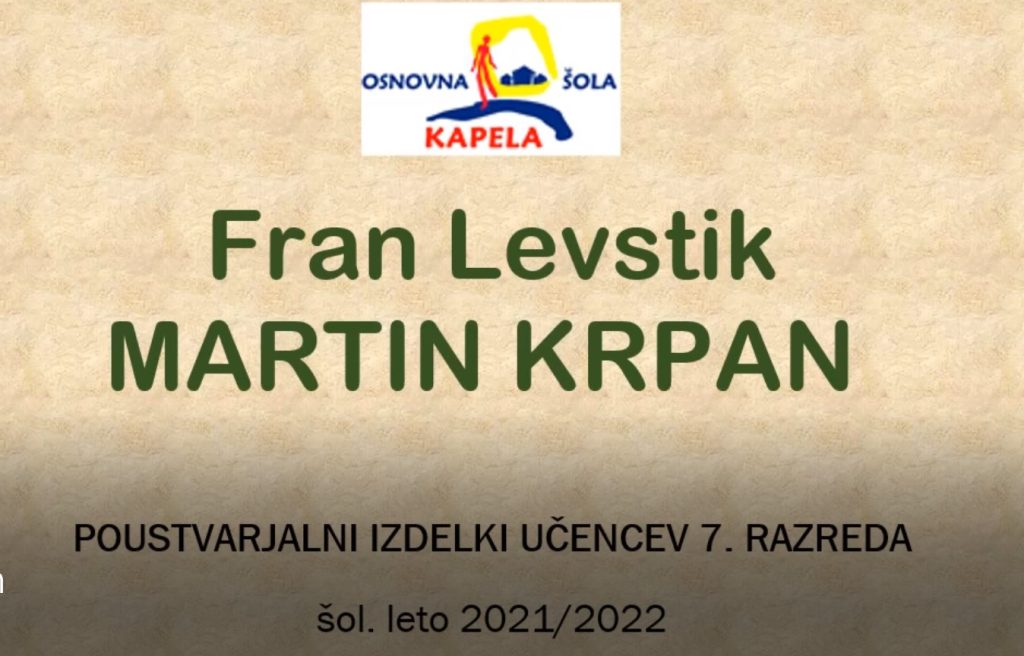 Razvijanje podjetnostnih kompetenc pri pouku slovenščine